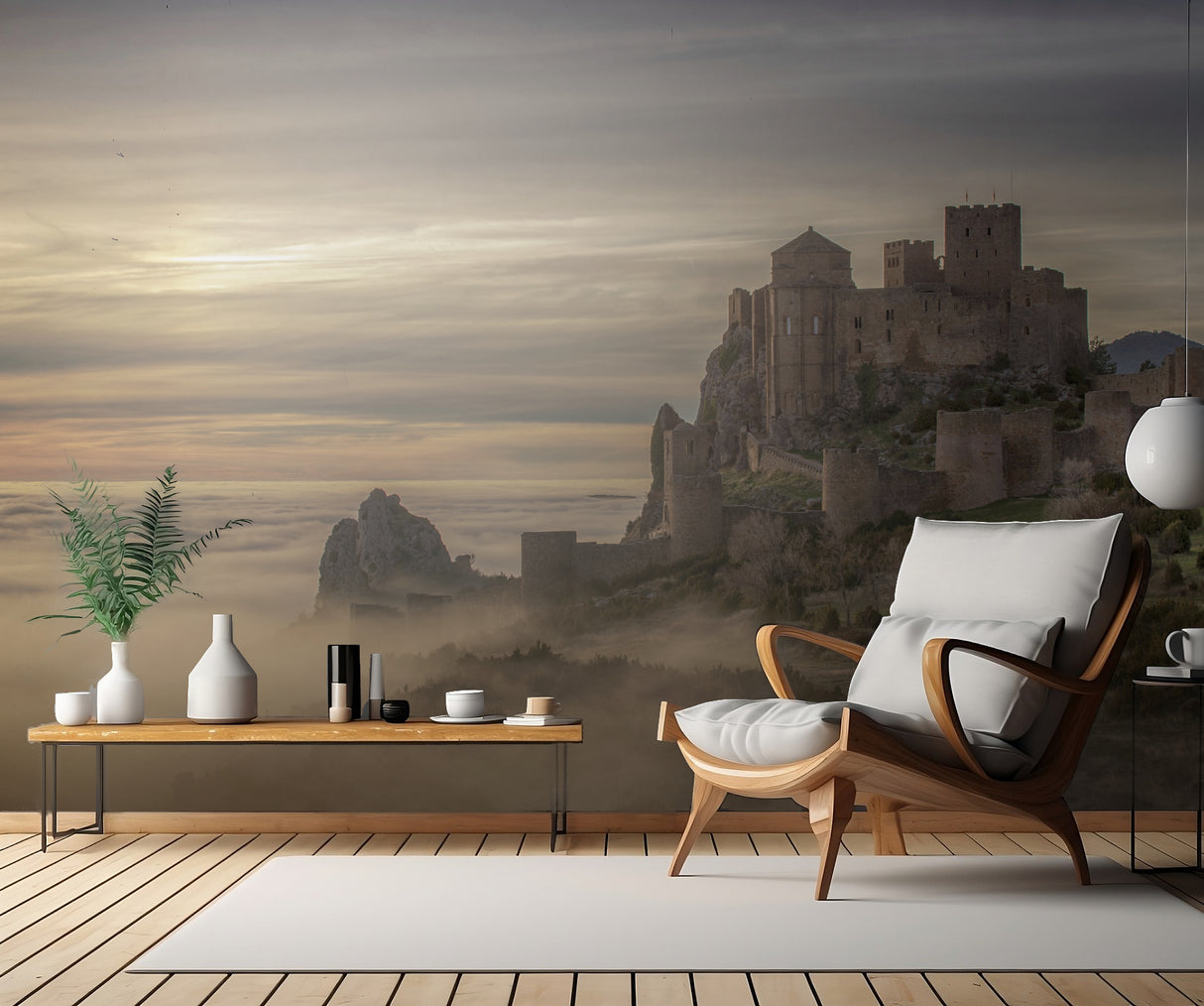 Castillo de Loarre Poster och Canvastavla