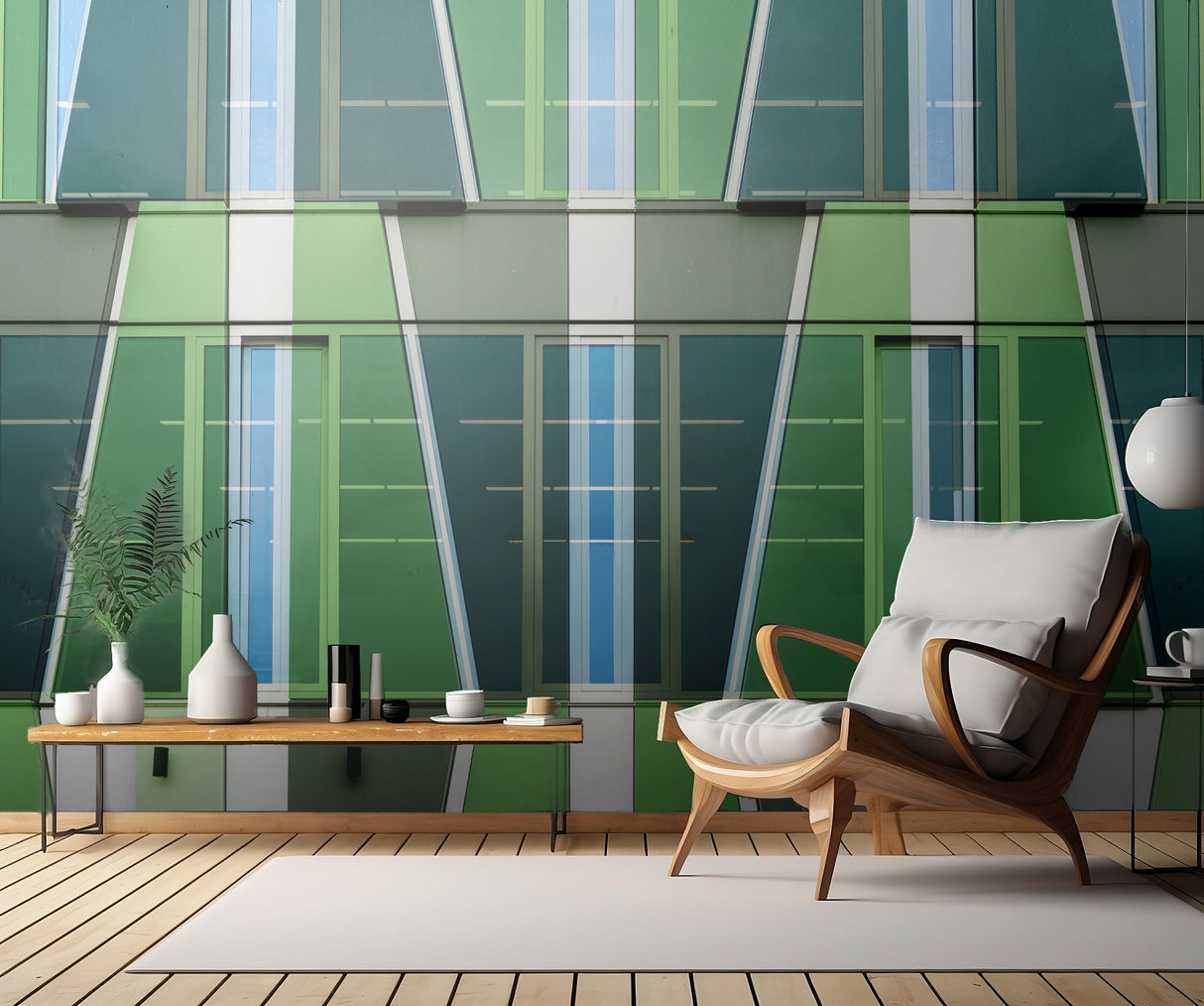 School view Poster och Canvastavla