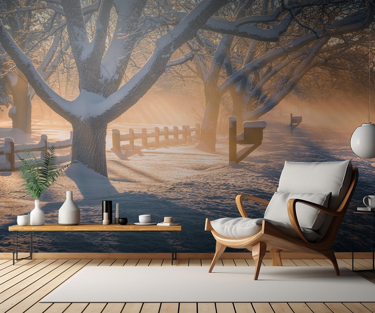 After Snow Storm Poster och Canvastavla