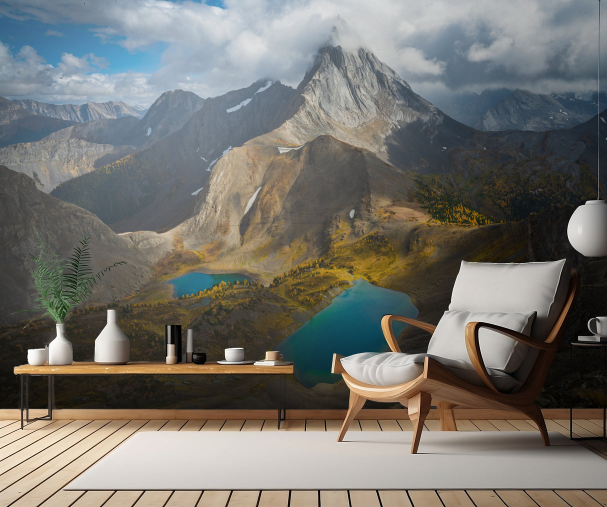 Mt Smutwood at Fall Poster och Canvastavla