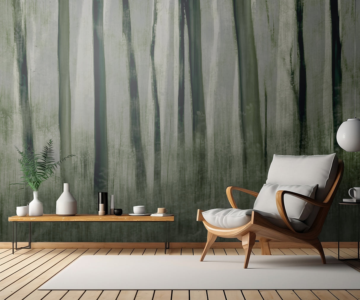 Trees in motion Poster och Canvastavla