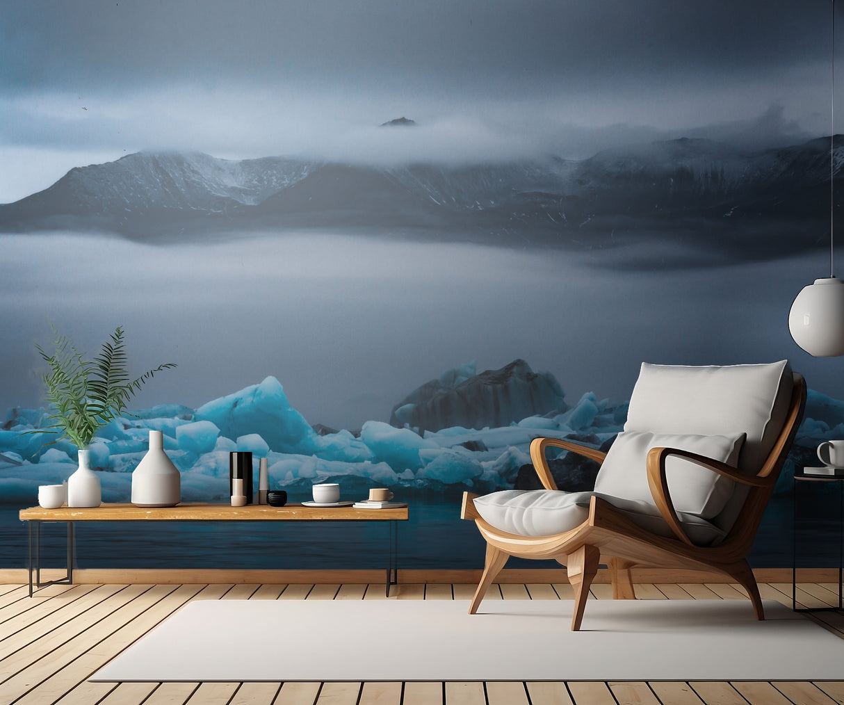 cold lake Poster och Canvastavla