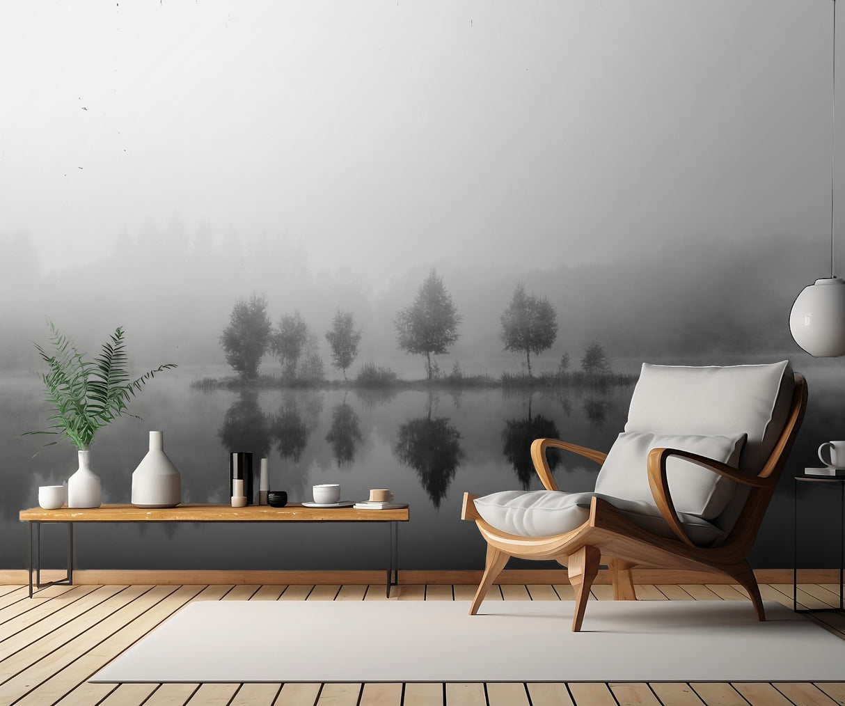 Autumn morning Poster och Canvastavla