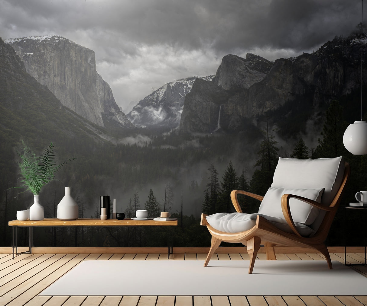 Stormy Tunnel View Poster och Canvastavla