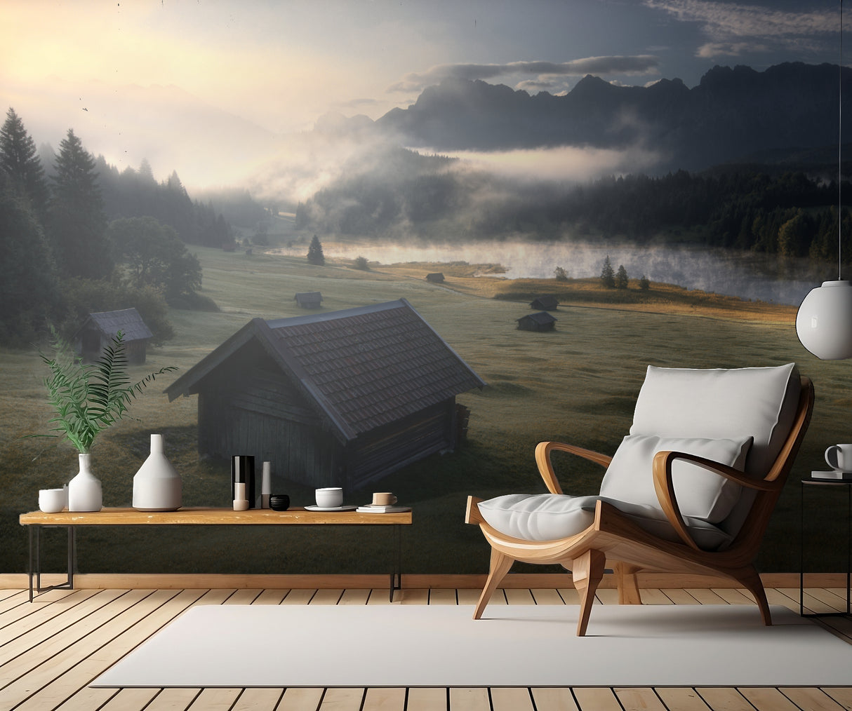 Bavarian Alps Poster och Canvastavla