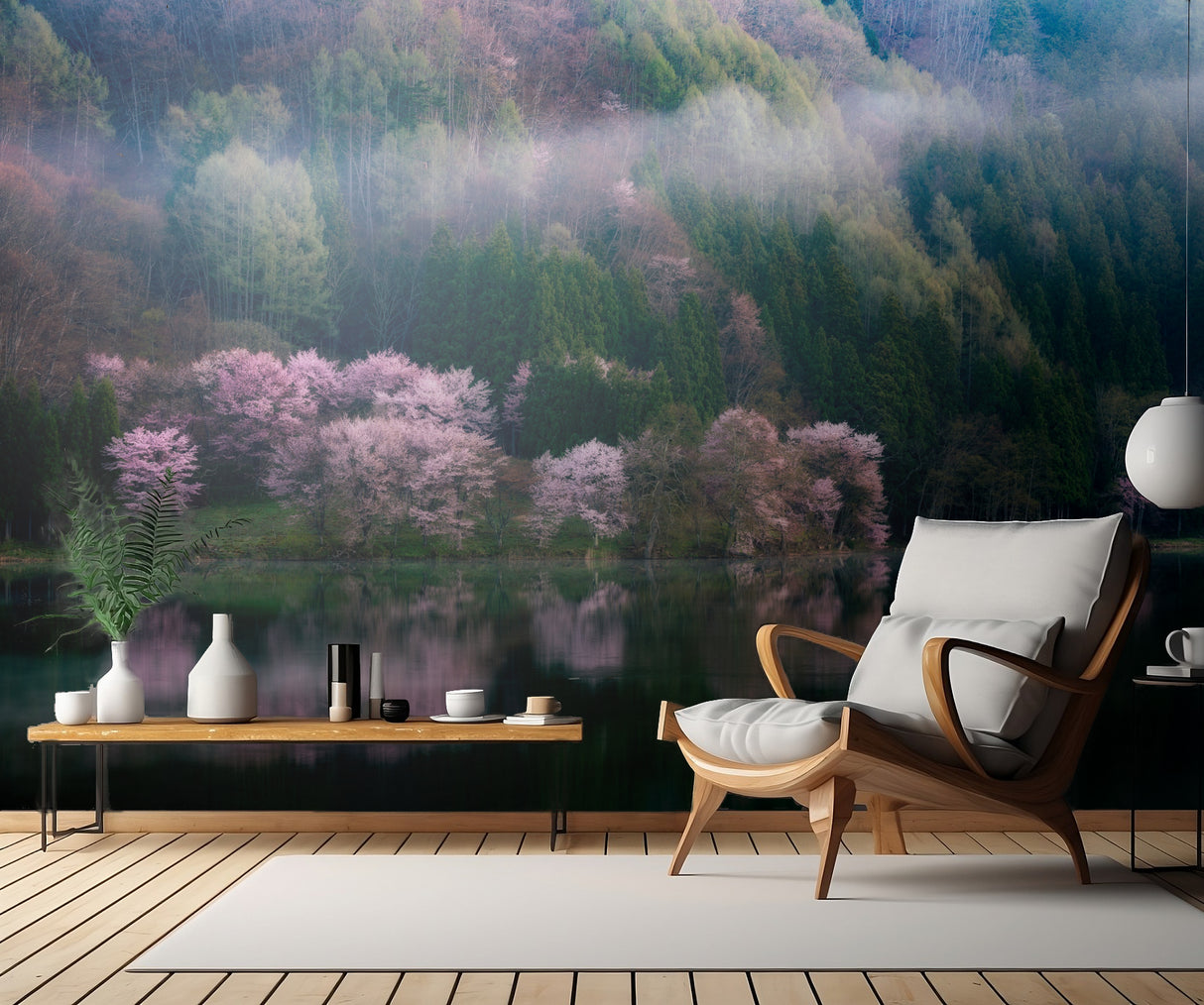 In The Morning Mist Poster och Canvastavla