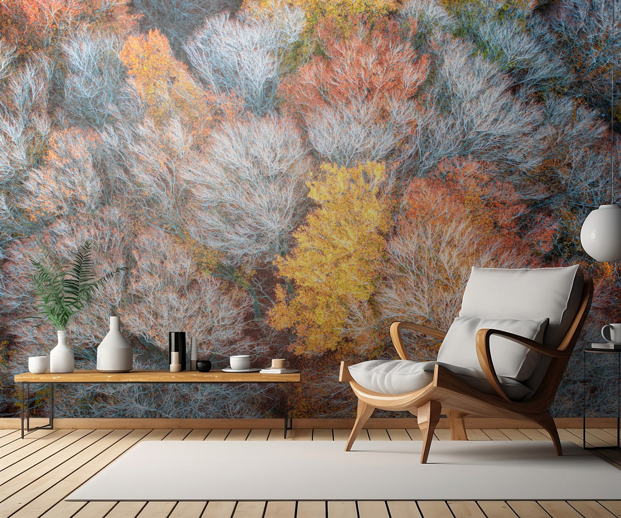 Autumn branches Poster och Canvastavla