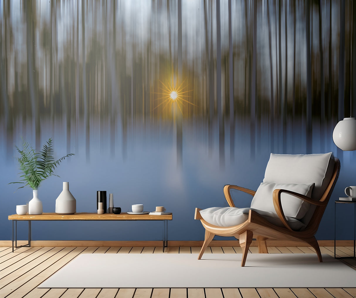 Sunset in the Winter Poster och Canvastavla