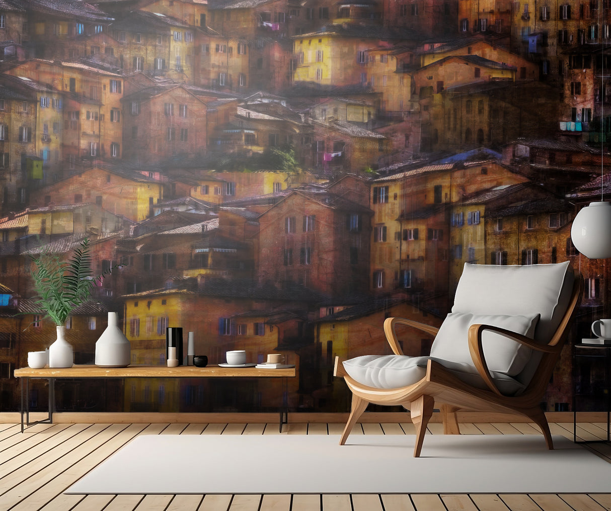 living on the hill Poster och Canvastavla