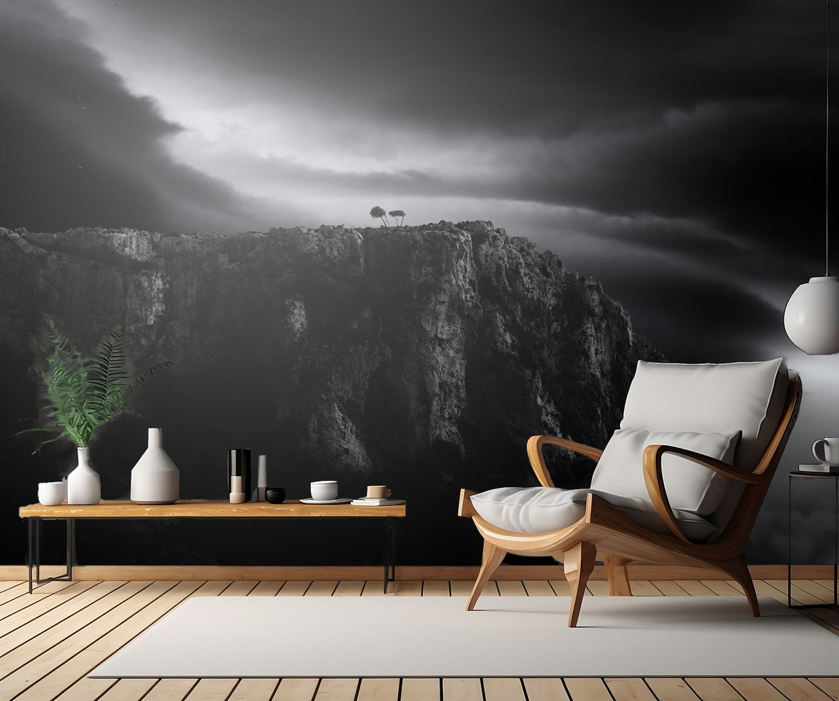 The Angry Mountain Poster och Canvastavla