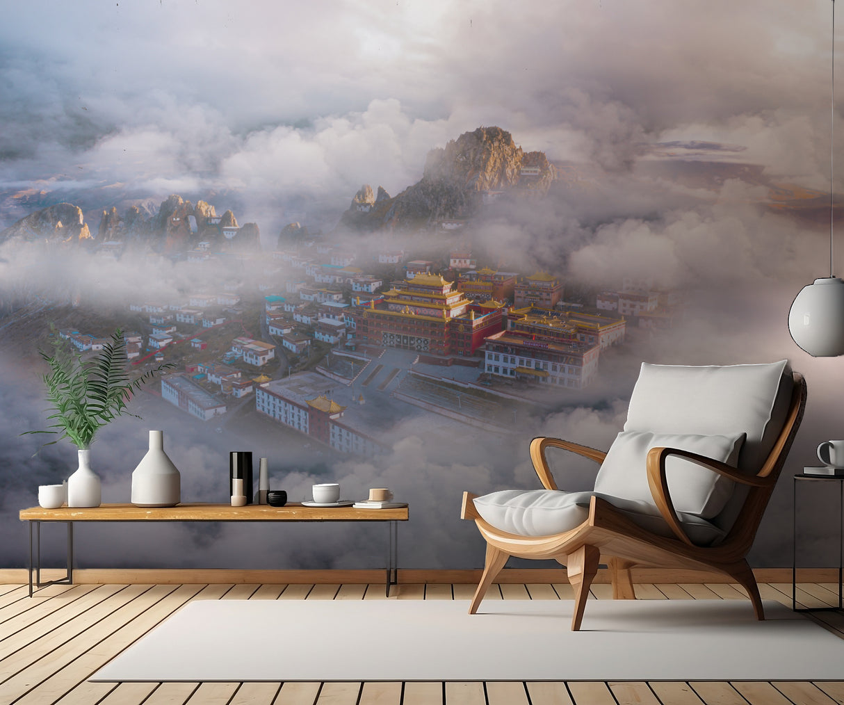 The hall of Ling Xiao Poster och Canvastavla