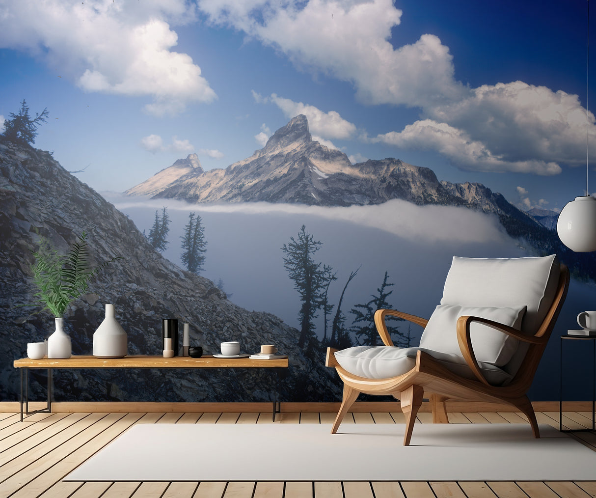 Tower Mountain Poster och Canvastavla