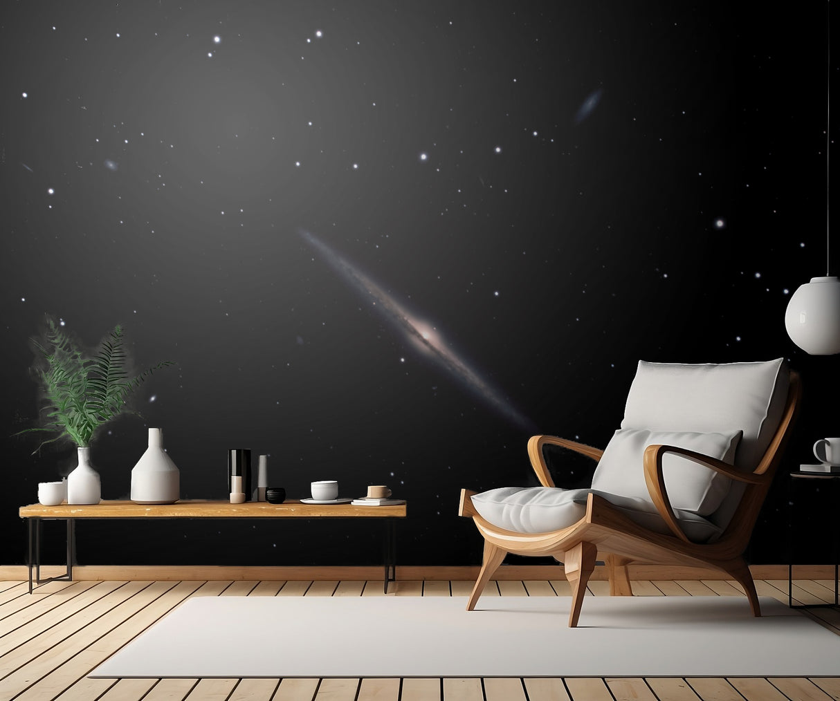 NGC4565 Poster och Canvastavla