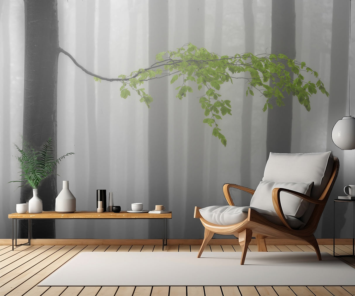 Spring leaves Poster och Canvastavla