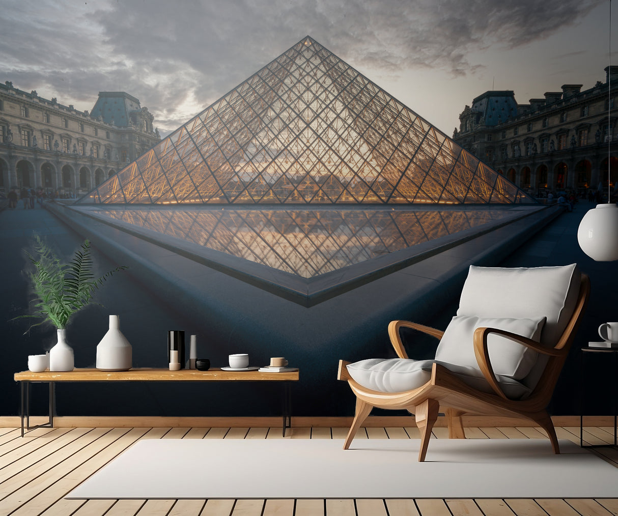 Louvre1 Poster och Canvastavla