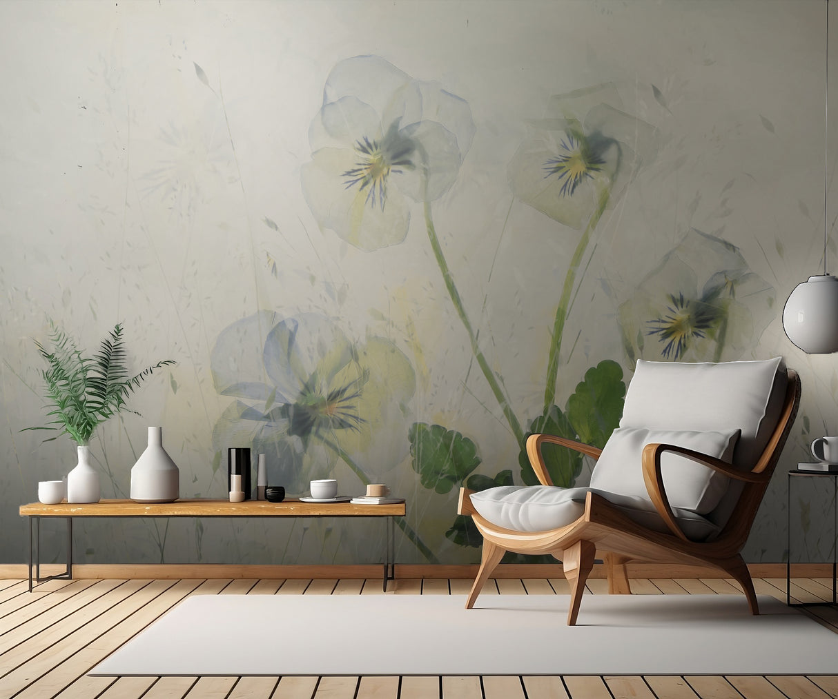 Small violets Poster och Canvastavla