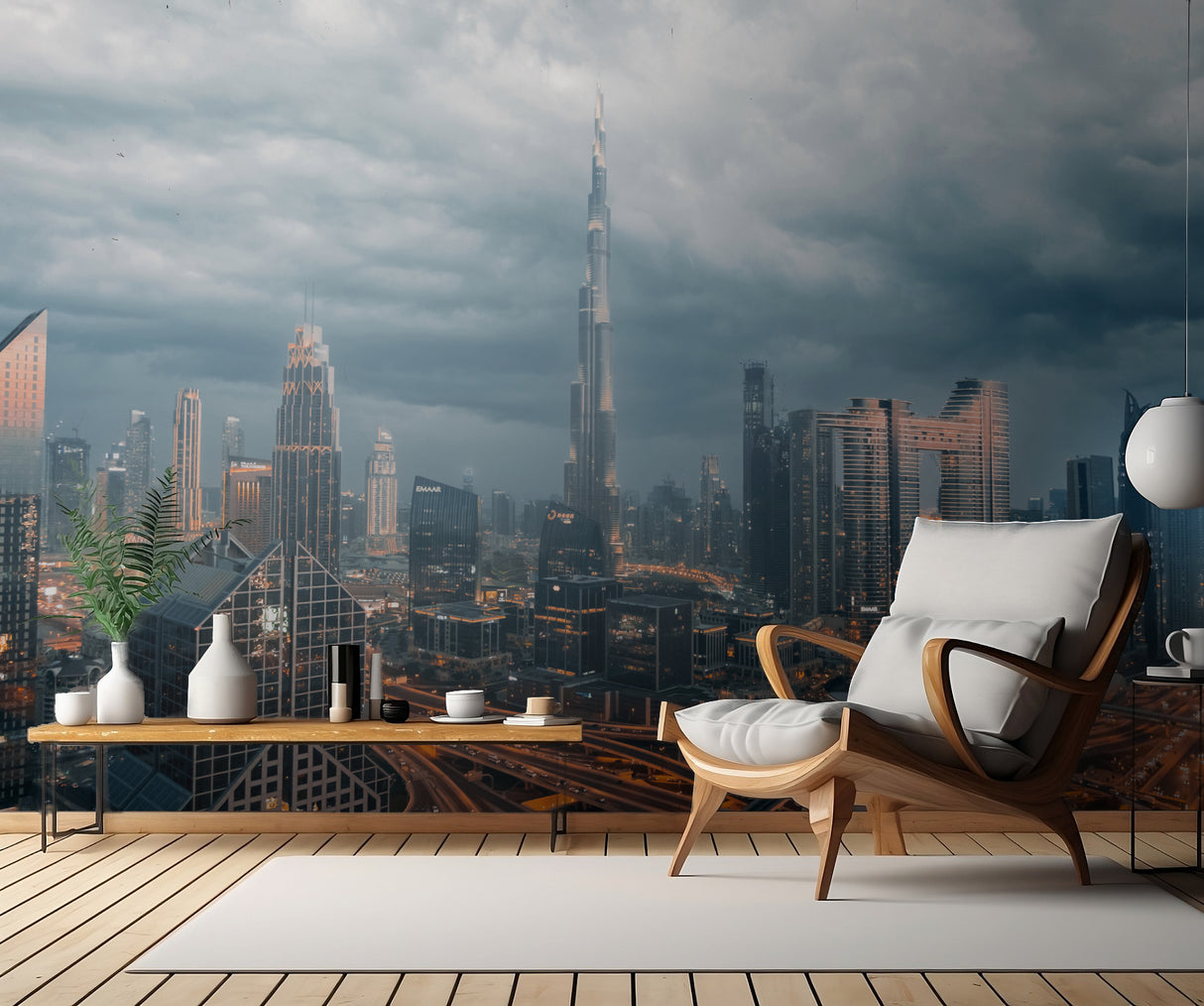 Dubai is another planet Poster och Canvastavla