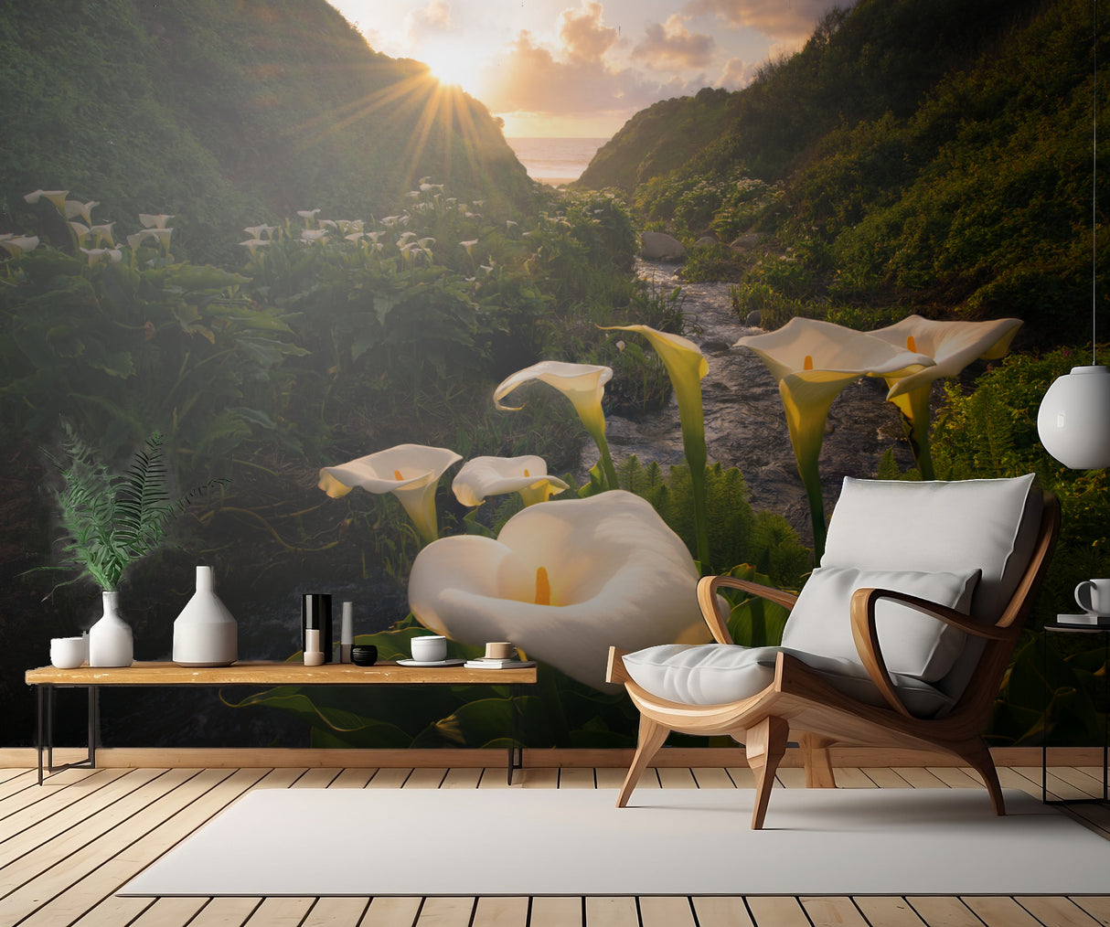 Calla Lily world Poster och Canvastavla