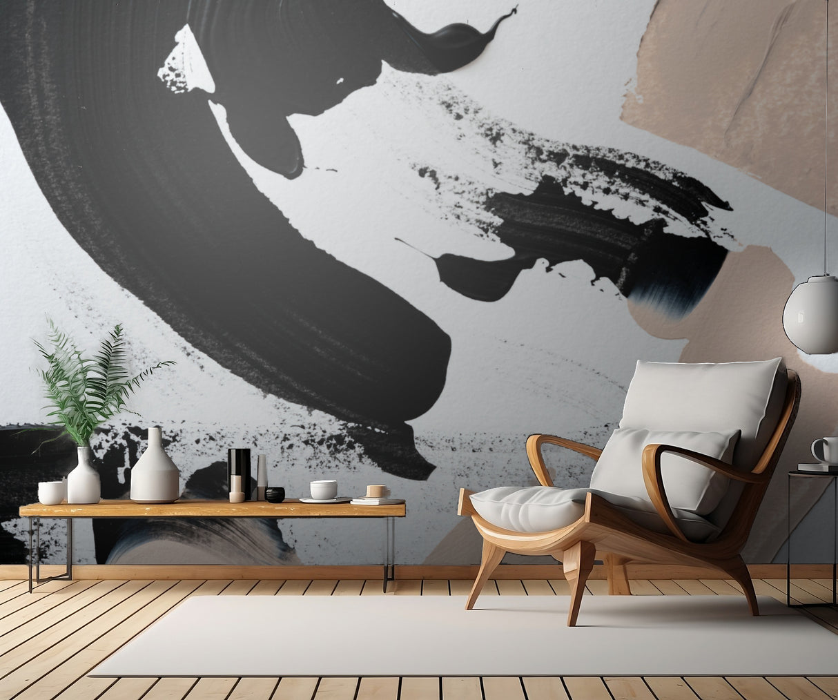 Black and Nude No 1 Poster och Canvastavla
