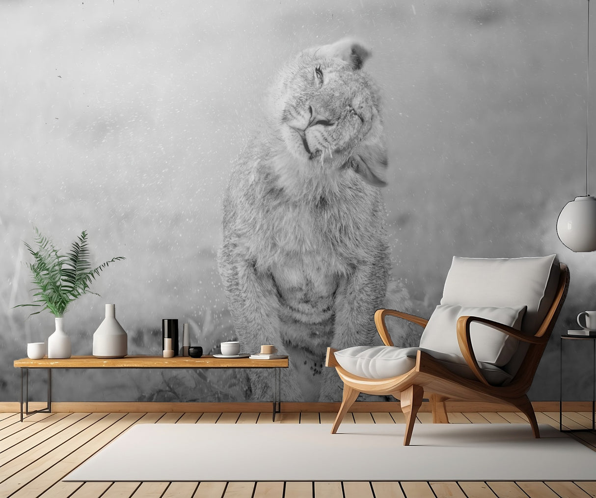 In the Rain Poster och Canvastavla