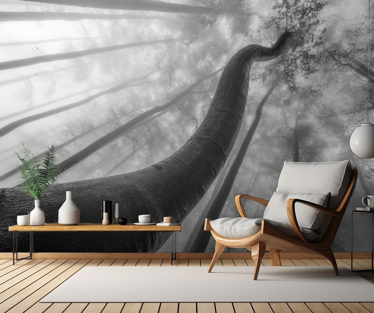Tree shapes Poster och Canvastavla