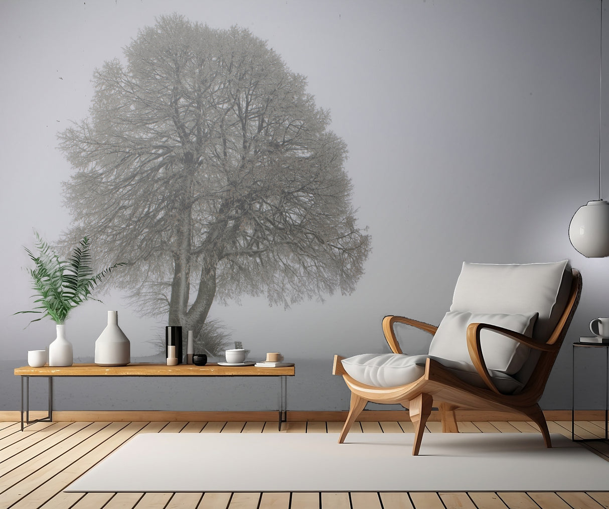 Winter tree Poster och Canvastavla
