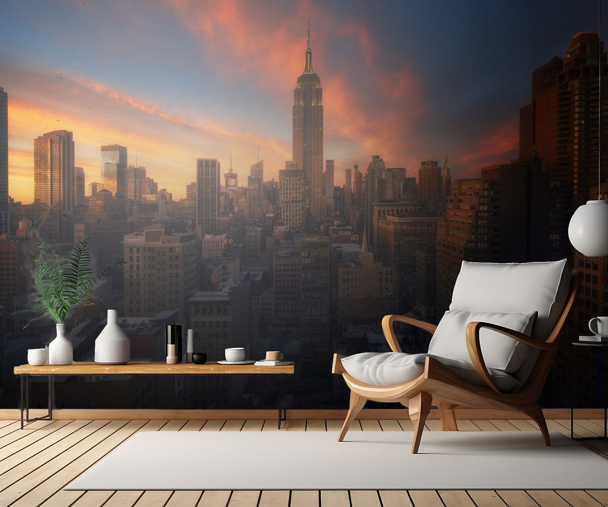 Rooftop, New York Poster och Canvastavla