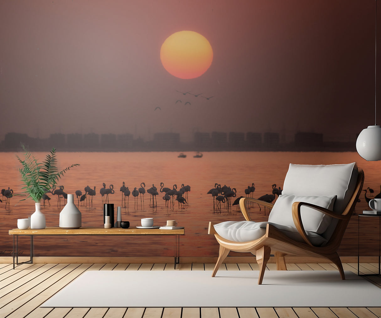Remarkable sunset Poster och Canvastavla
