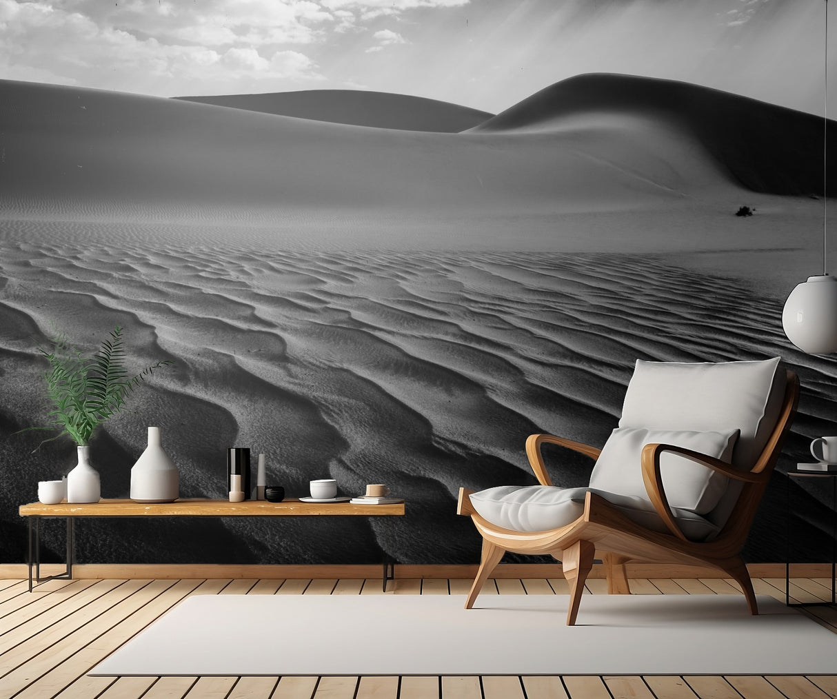 The Living Dunes, Namibia I Poster och Canvastavla