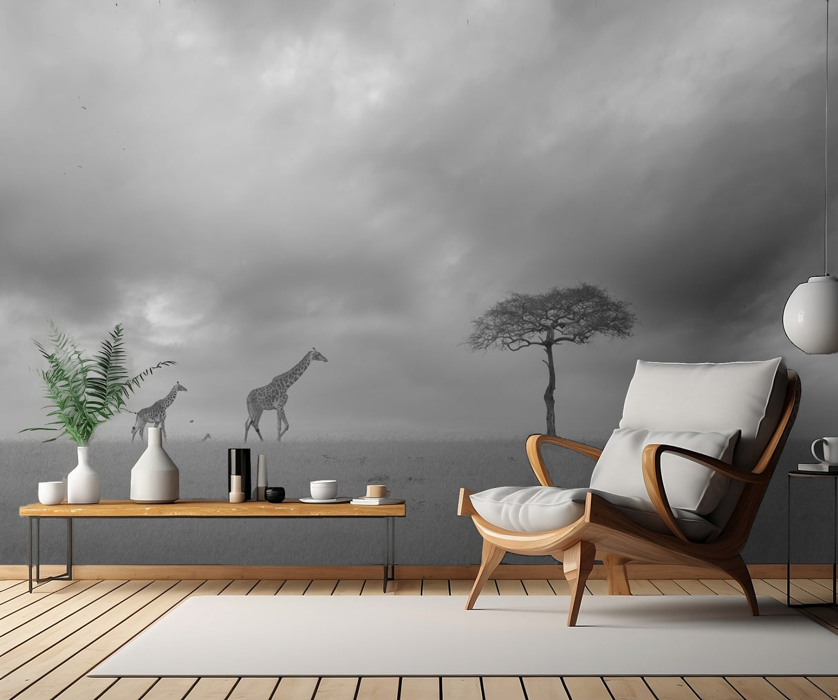 A Cloudy Day Poster och Canvastavla