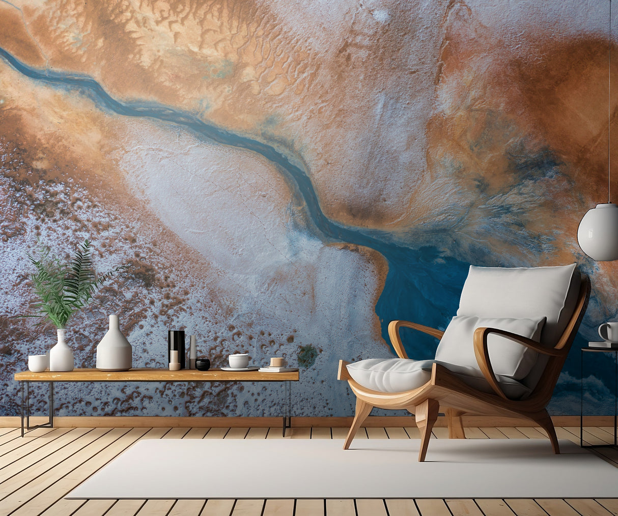 Geothermal river Poster och Canvastavla