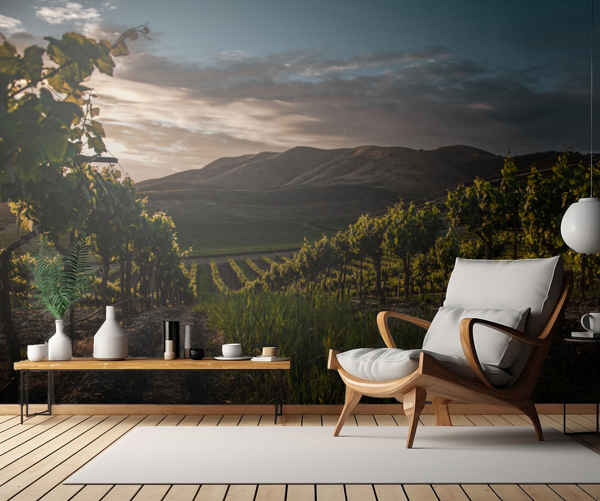 Vinyards Poster och Canvastavla