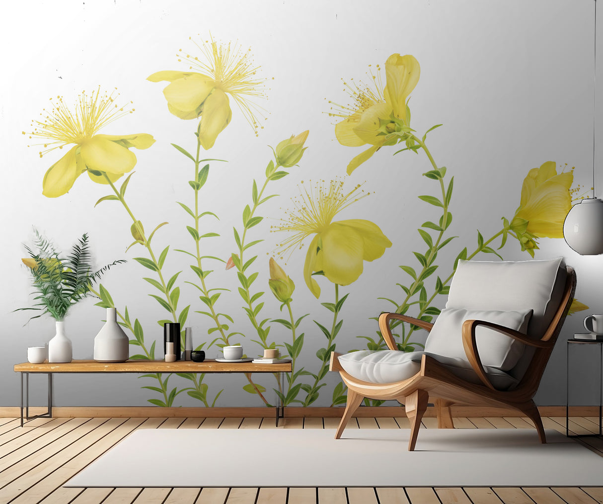 Hypericum Poster och Canvastavla