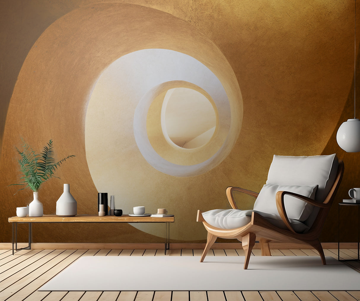 Staircase View Poster och Canvastavla