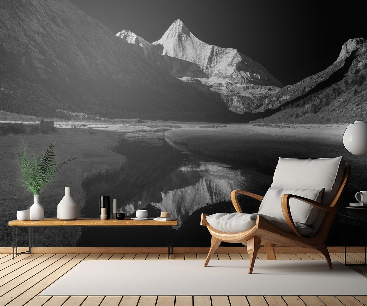 亚丁央迈勇神山 Poster och Canvastavla