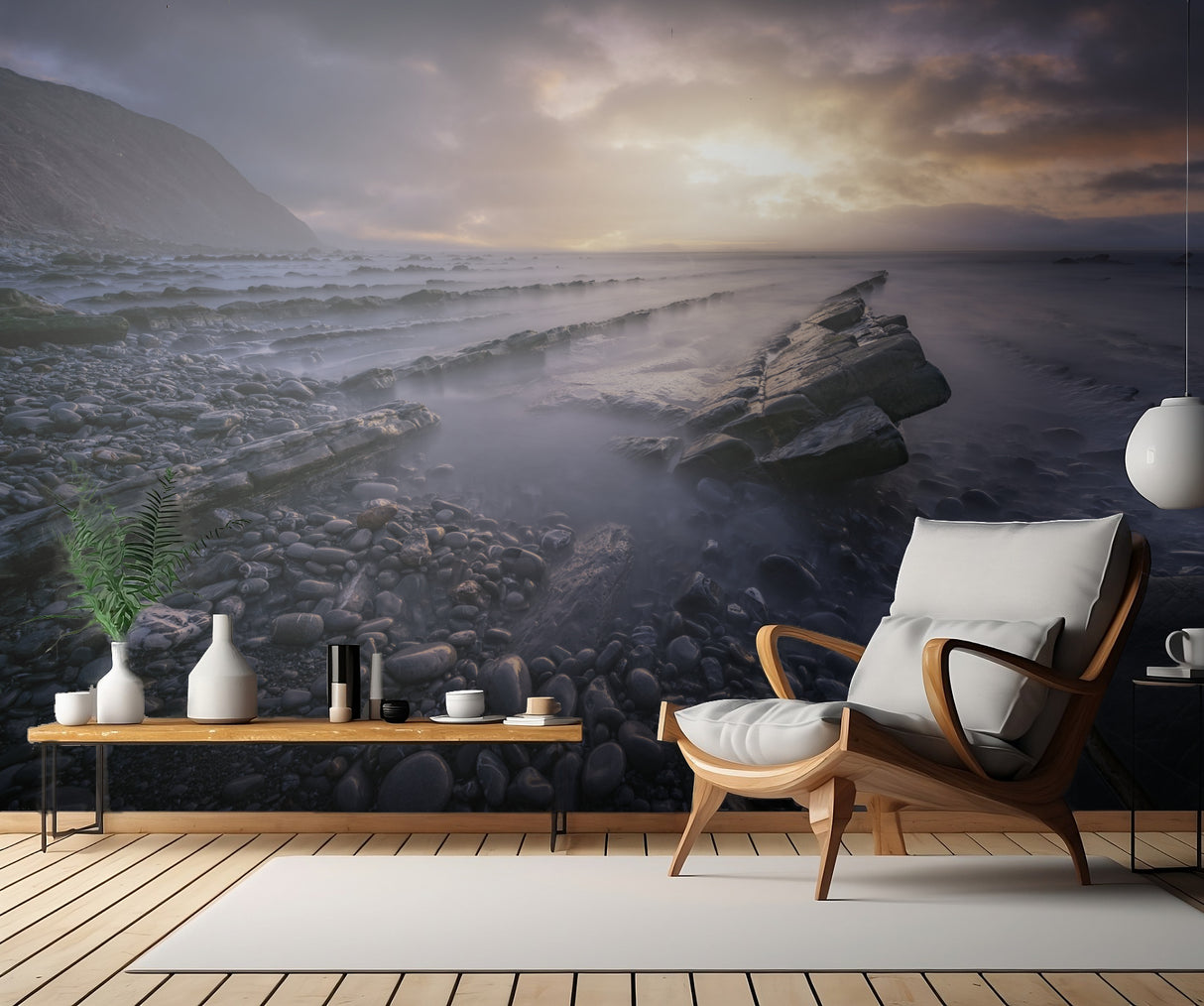 Barrika sunset Poster och Canvastavla