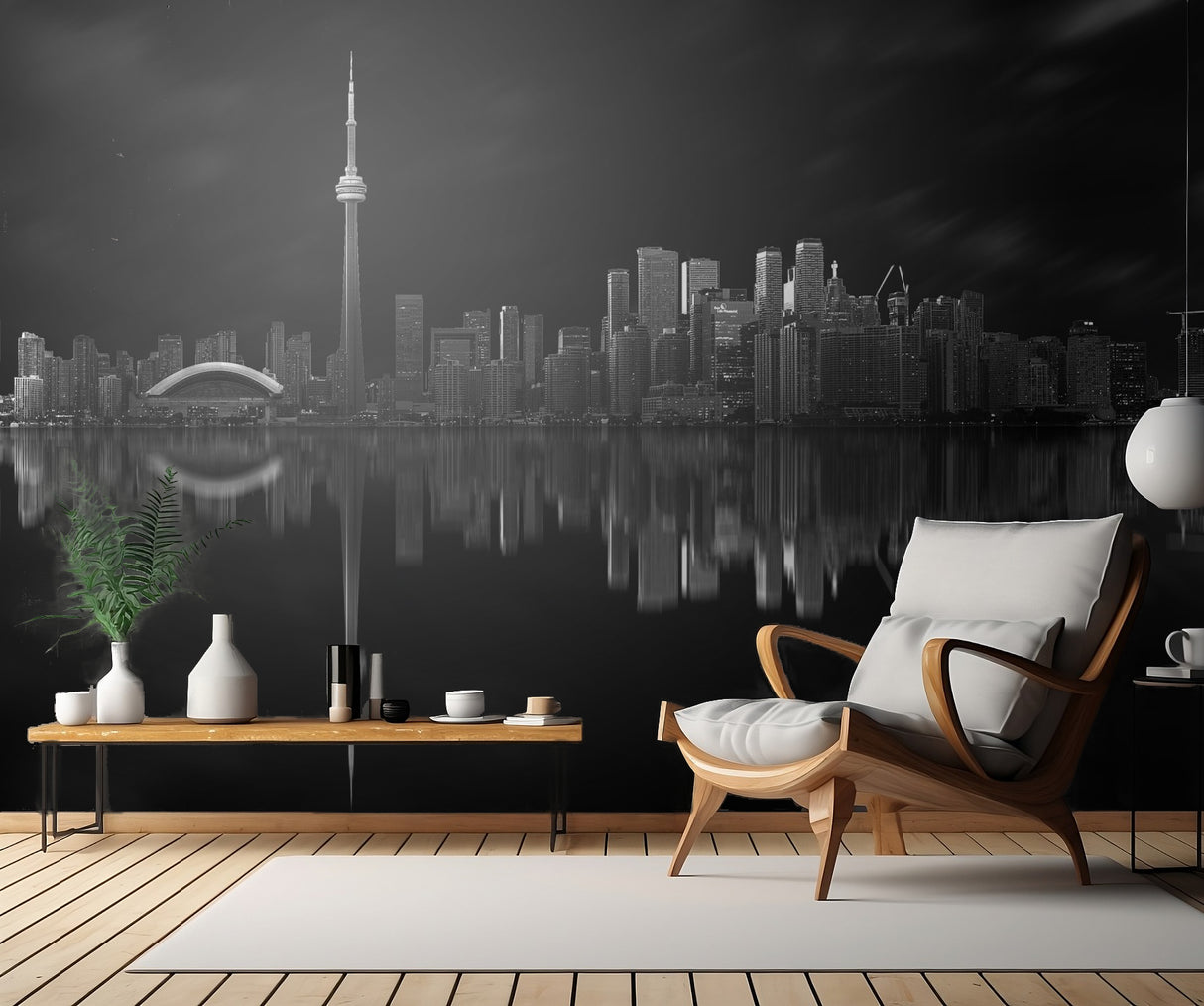 skyline, toronto Poster och Canvastavla