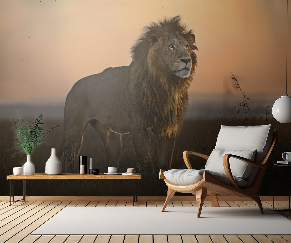 The King in the morning light Poster och Canvastavla