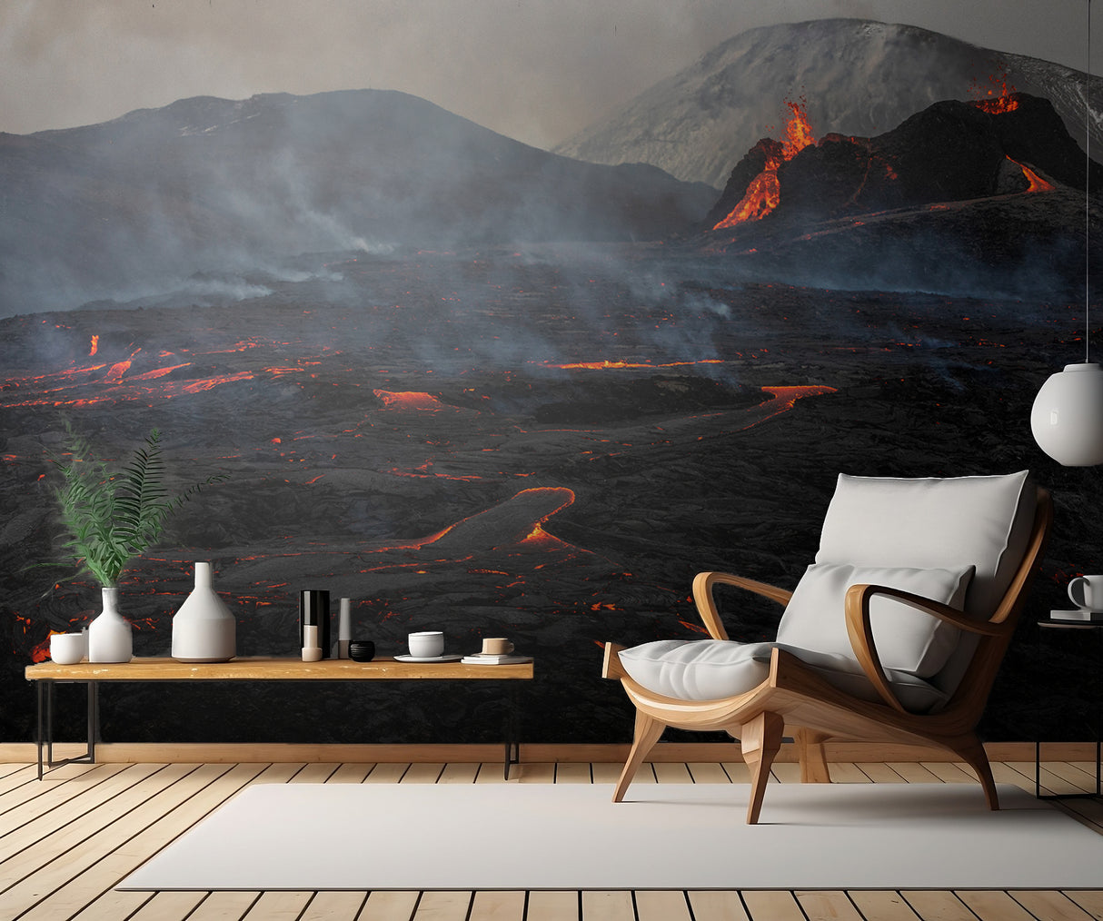Lava Valley Poster och Canvastavla