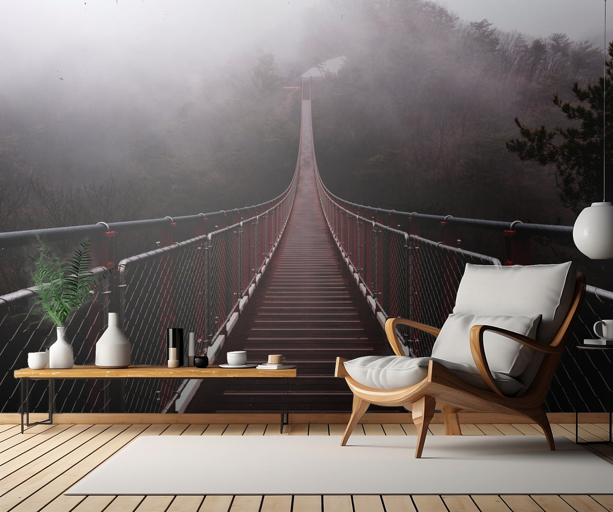 Cloud bridge Poster och Canvastavla