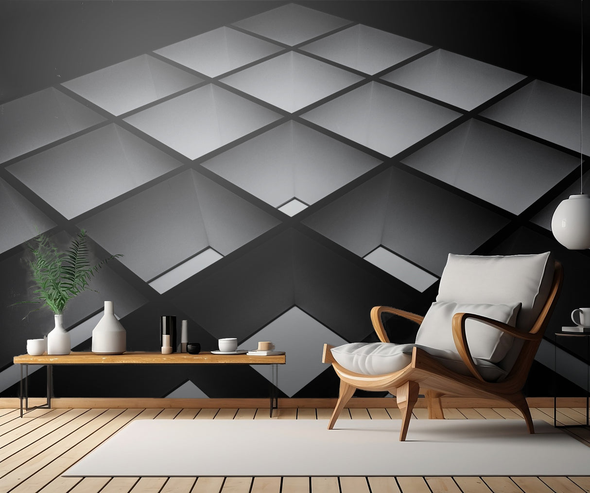 squares Poster och Canvastavla