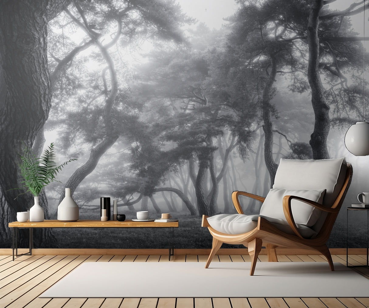 Dancing Trees Poster och Canvastavla
