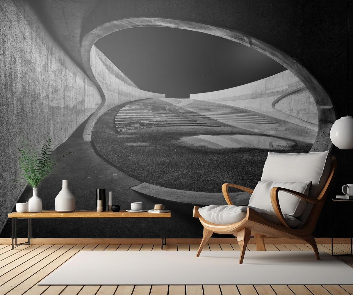 Throught the hole Poster och Canvastavla