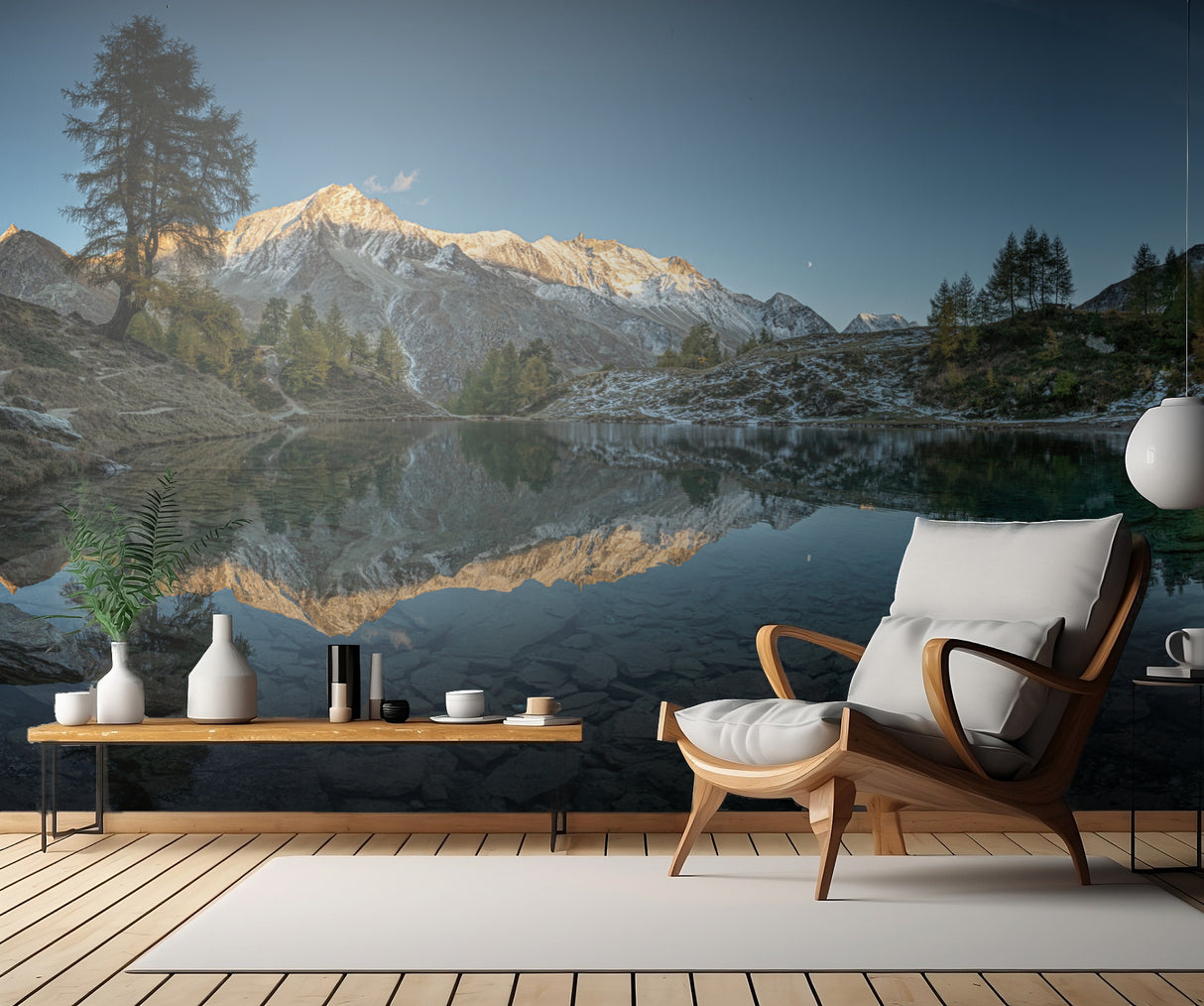 Autumn.Reflection Poster och Canvastavla