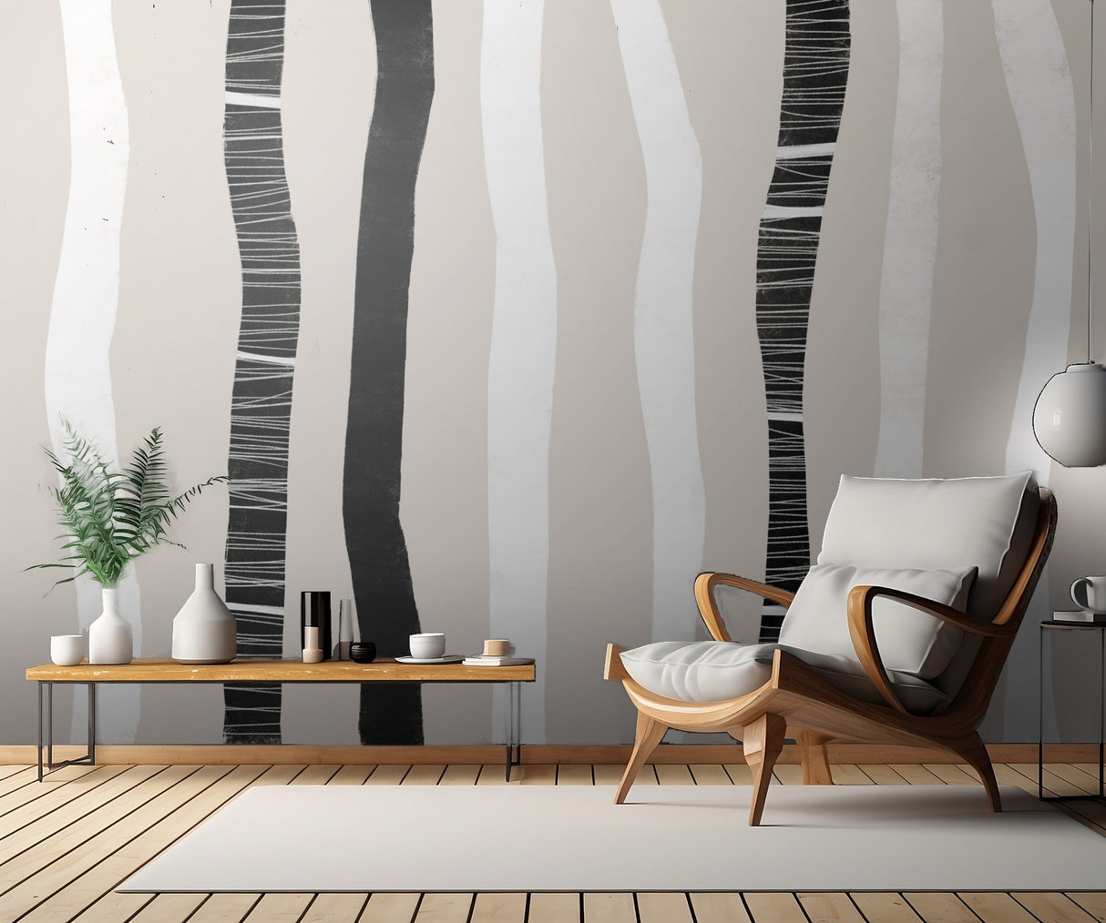 Stripes and Harmony Poster och Canvastavla