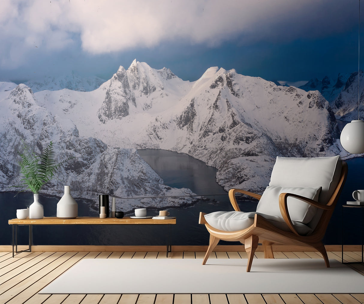 Ring of Mountains Poster och Canvastavla