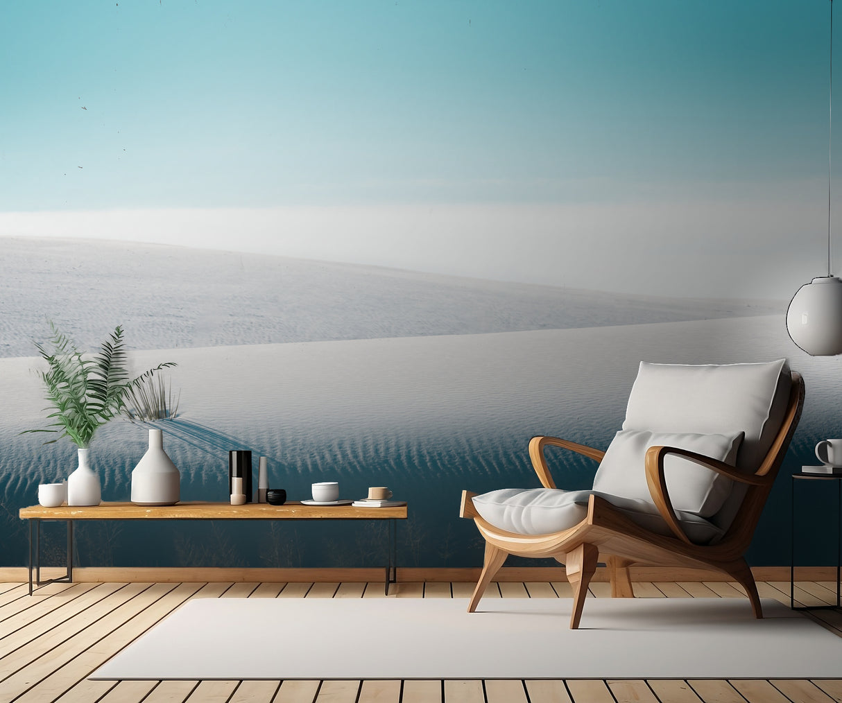 Growing in White Sands Poster och Canvastavla