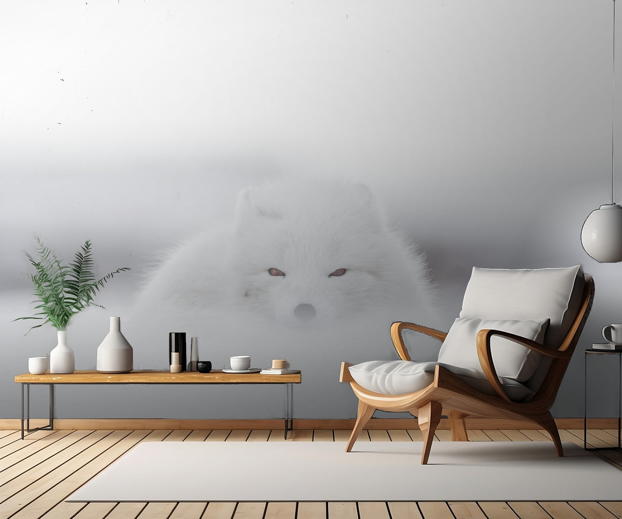 white Poster och Canvastavla