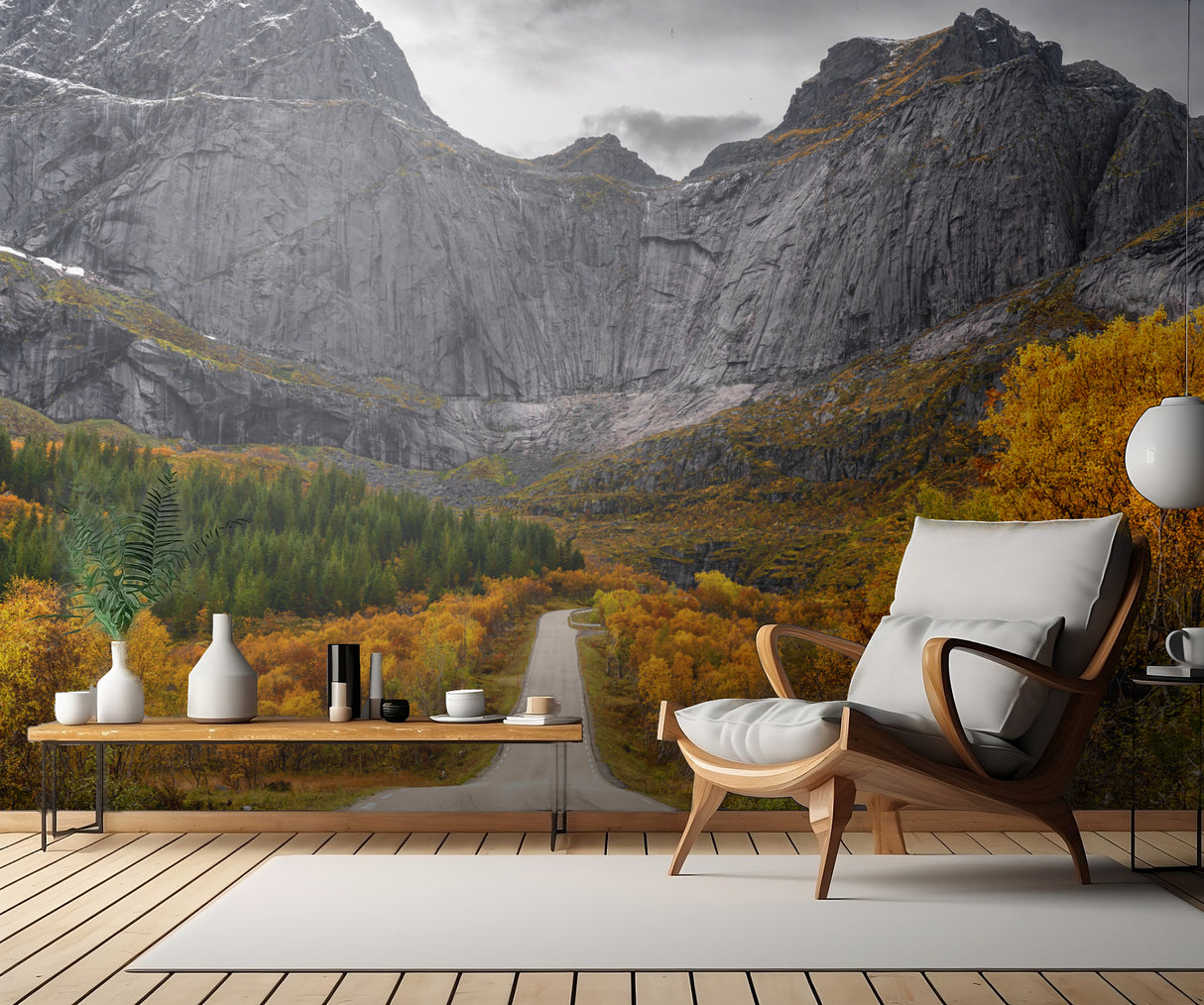 Road to the Wall Poster och Canvastavla