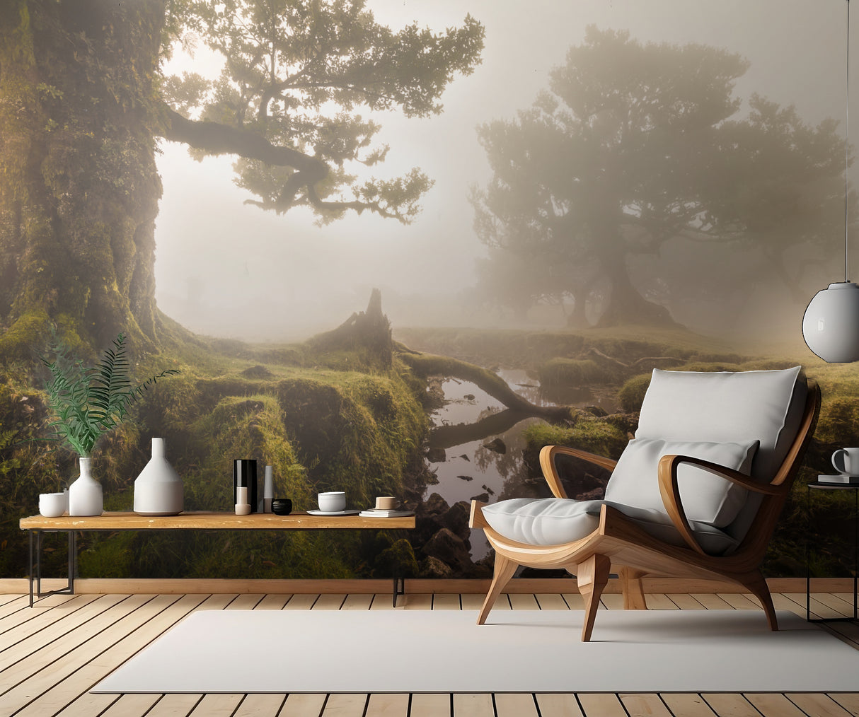 Fanal Forest Poster och Canvastavla
